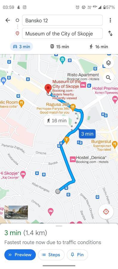 Digital Nomad Comfy Apartment,Foot Mountain Vodno And Millennium Cross,19 Min By Walk To Cener,Free Parking Skopje Extérieur photo